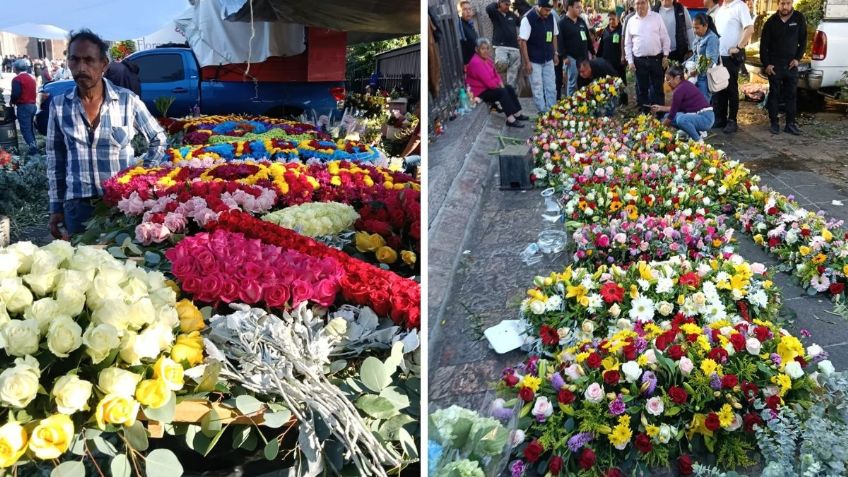 Decoran Basílica de Guadalupe productores mexiquenses, con más de 200 mil flores