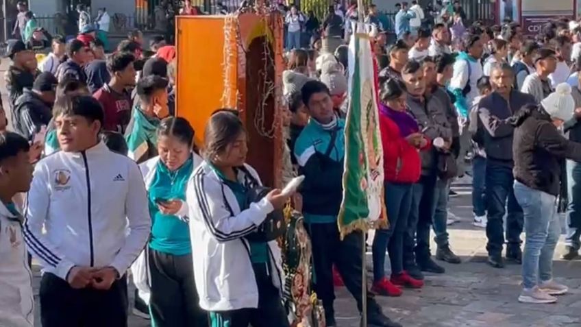 Cientos de peregrinos arriban a la Basílica de Guadalupe | VIDEOS