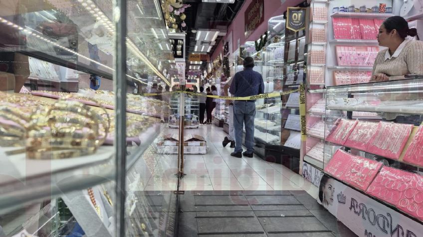 En sólo 30 segundos, asaltantes roban tres joyerías en pleno centro histórico de Morelia | VIDEO