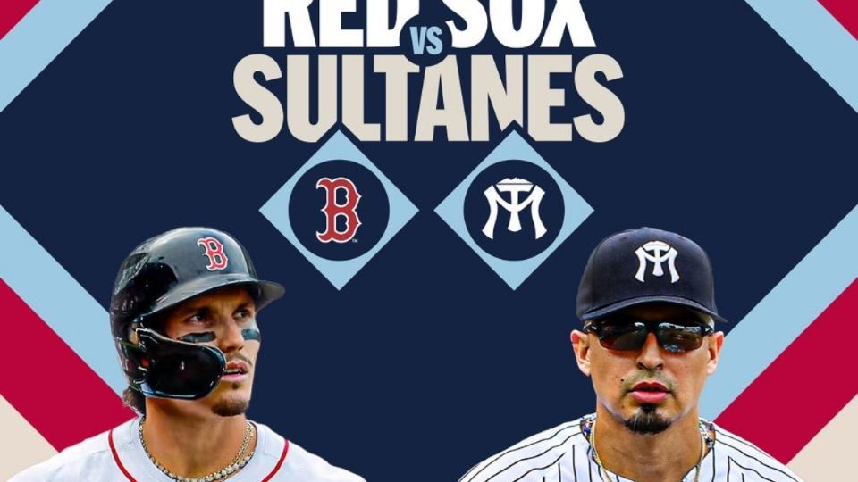 Los Red Sox vendrán a México para jugar contra Monterrey