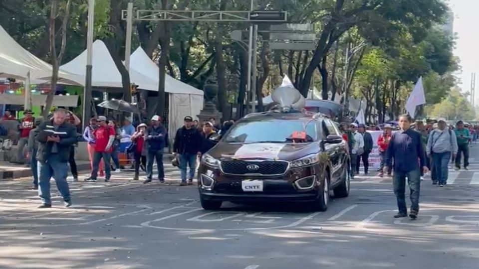 Recorren Paseo de la Reforma.