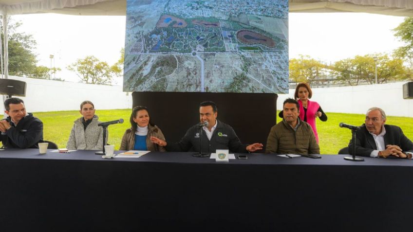 Luis Nava: con el Parque Intraurbano, sembramos un mejor medio ambiente para Querétaro