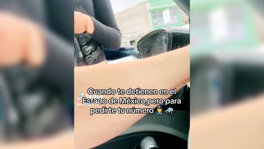 Mujer policía se vuelve viral por detener a automovilista guapo