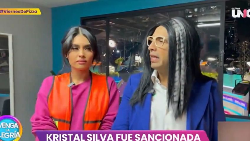 Kristal Silva cumple su sanción por hacer grosería en vivo en Venga La Alegría: "no quiero que me corran"