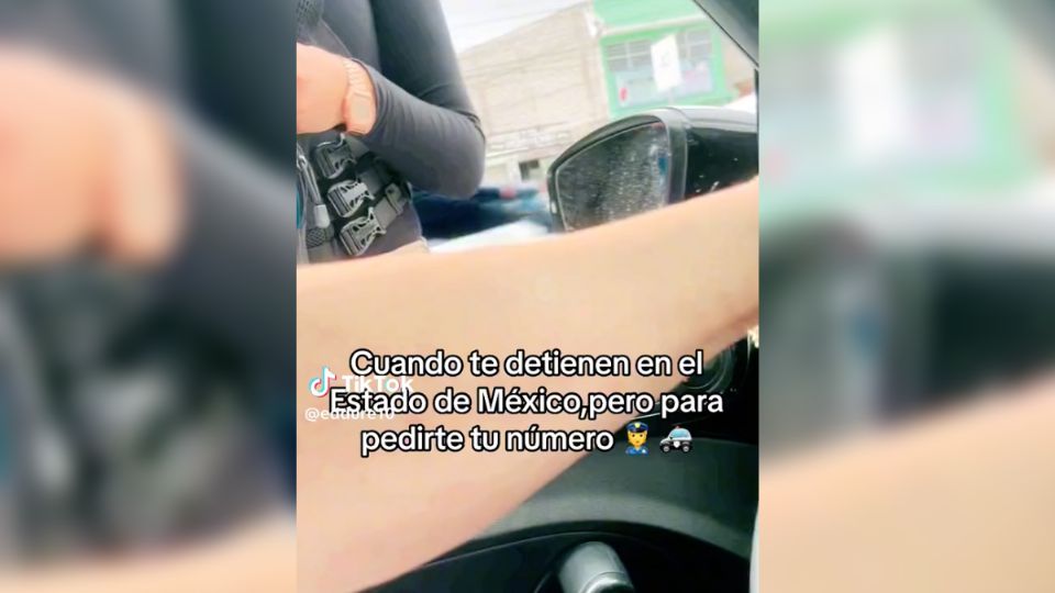 La polícia hizo una petición especial a este ciudadano que fue detenido en el Edomex