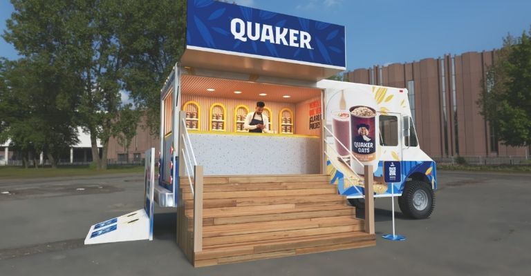 El Q-Truck de Quaker estará en lugares icónicos de las alcaldías Cuauhtémoc, Miguel Hidalgo, Benito Juárez y Coyoacán los fines de semana.