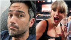 Poncho Herrera reacciona al MEME que lo vincula con Taylor Swift en el Super Bowl