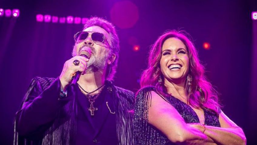 Mijares habla del beso que Lucero le robó en concierto y revela que recuerda todos los 14 de febrero que pasaron juntos