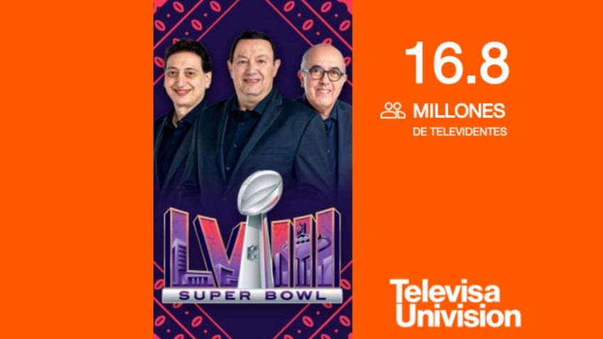 TelevisaUnivision la favorita de los mexicanos para ver el SuperBowl