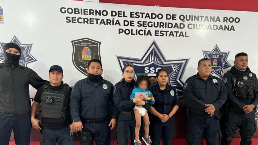 Localiza SSC Quintana Roo a menor con reporte de robo