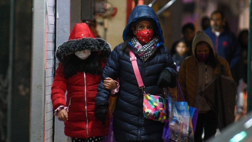 MAPA: estos estados se congelarán a -10º C en el amanecer del martes 13 de febrero