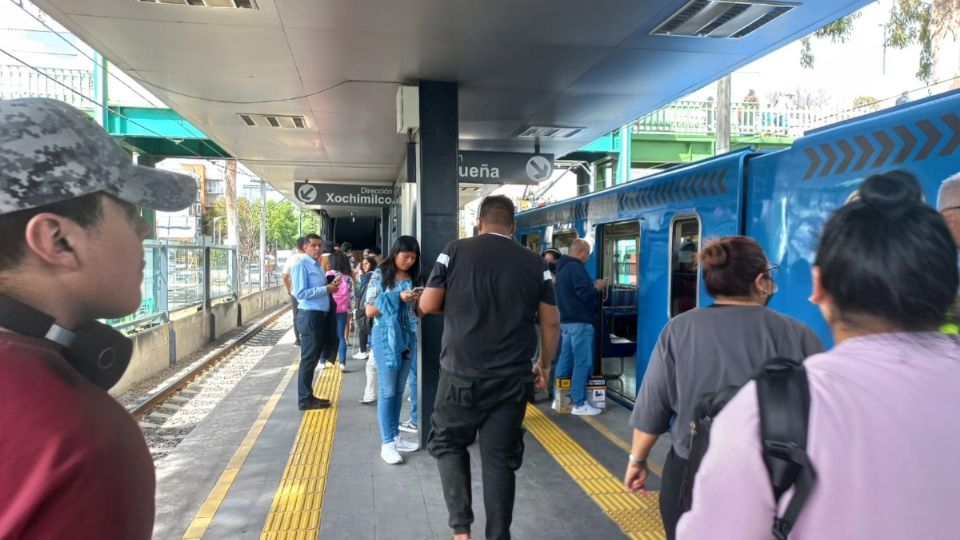 La suspensión del servicio aplica para cuatro estaciones del Tren Ligero: La Virgen, Ciudad Jardín, Las Torres y Tasqueña.