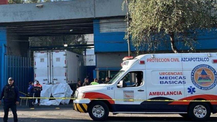 Tráiler atropella y mata a un ciclista en la alcaldía Azcapotzalco