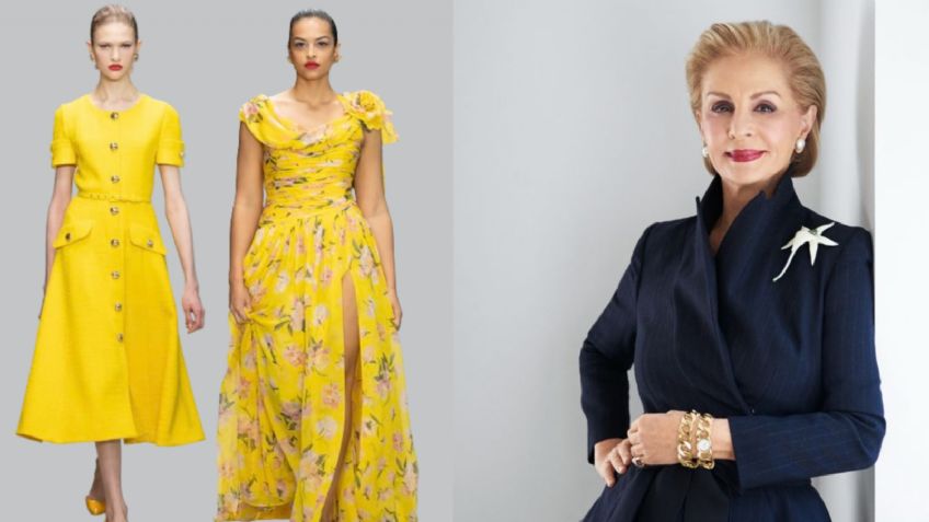 Carolina Herrera pinta la próxima primavera de amarillo, el color de la abundancia y prosperidad