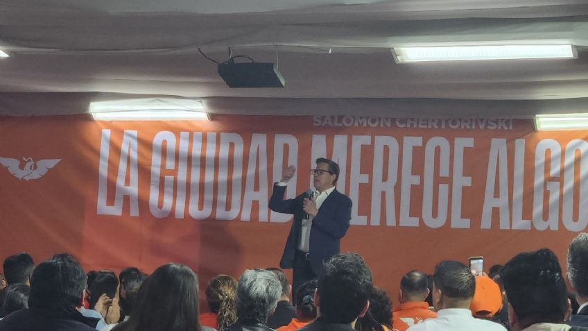 Salomón Chertorivski se registra como candidato de MC en la CDMX y pide más debates