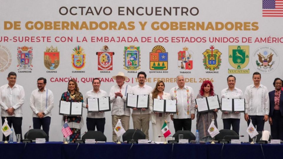 En representación del presidente Andrés Manuel López Obrador, el secretario de Turismo, Miguel Torruco Marqués, participó en el 8º Encuentro de Gobernadoras y Gobernadores del Sur-Sureste