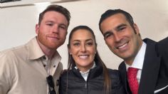 Miguel Torruco Garza se reúne con Claudia Sheinbaum y "Canelo" Álvarez