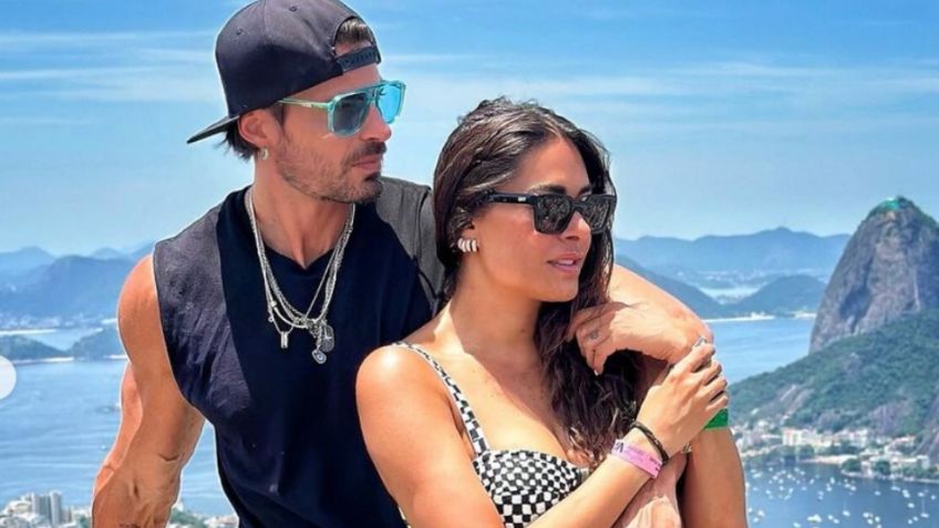 Así es como Galilea Montijo juguetea con su novio en las playas de Brasil: VIDEO