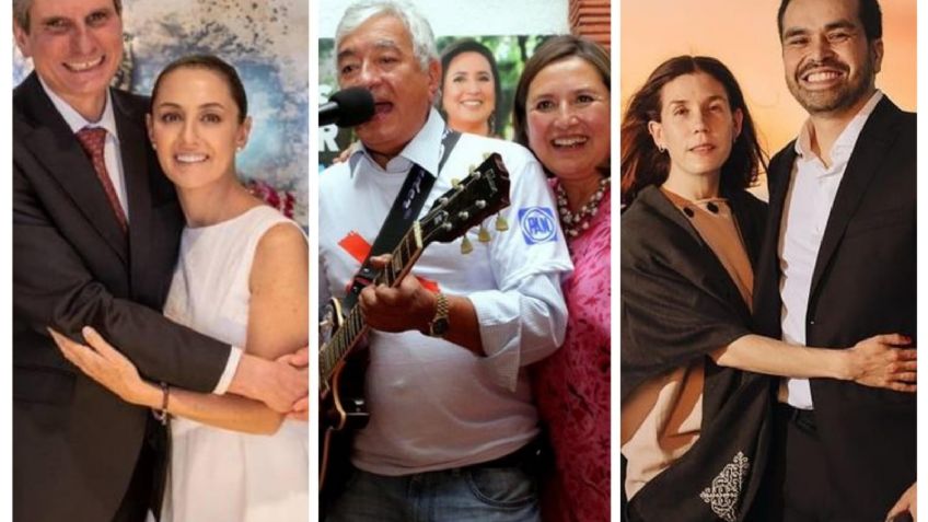 Día de San Valentín: Éstas son las historias de amor de los candidatos a la Presidencia