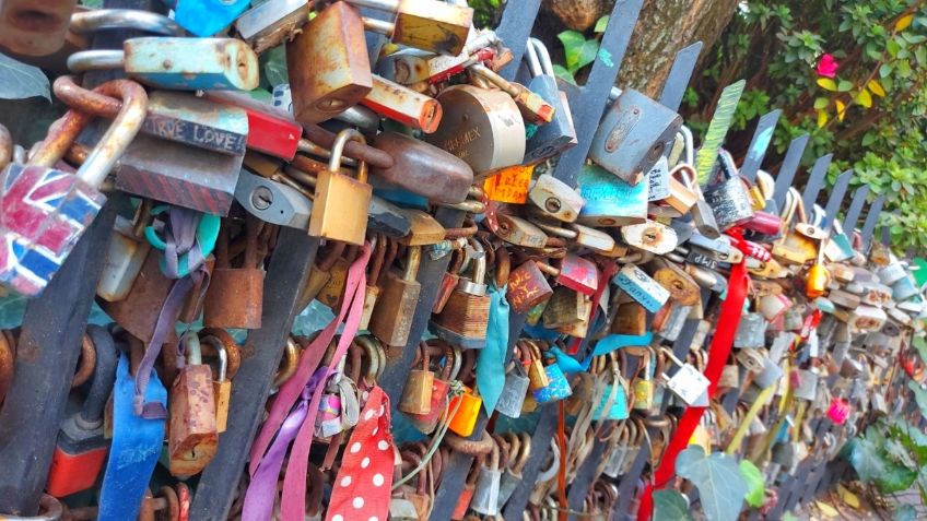 Este San Valentín refuerza tu promesa de amor y coloca un "candado del amor" en CDMX, te decimos dónde