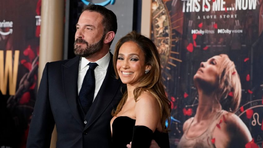 Quédate con quien celebre tus logros como Ben Affleck hizo con JLo en el lanzamiento de su nueva película