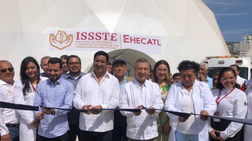 ISSSTE inicia operaciones de hospital móvil en Acapulco