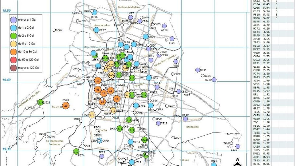 MAPA | Así se sintieron los microsismos de hoy en cada alcaldía