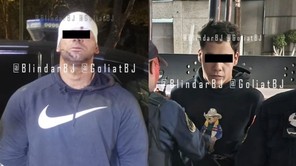 Los sujetos fueron capturados en flagrancia por elementos policiales de la capital y de Benito Juárez.