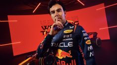 Checo Pérez y Red Bull presumen su nuevo auto de Fórmula 1 para la temporada 2024