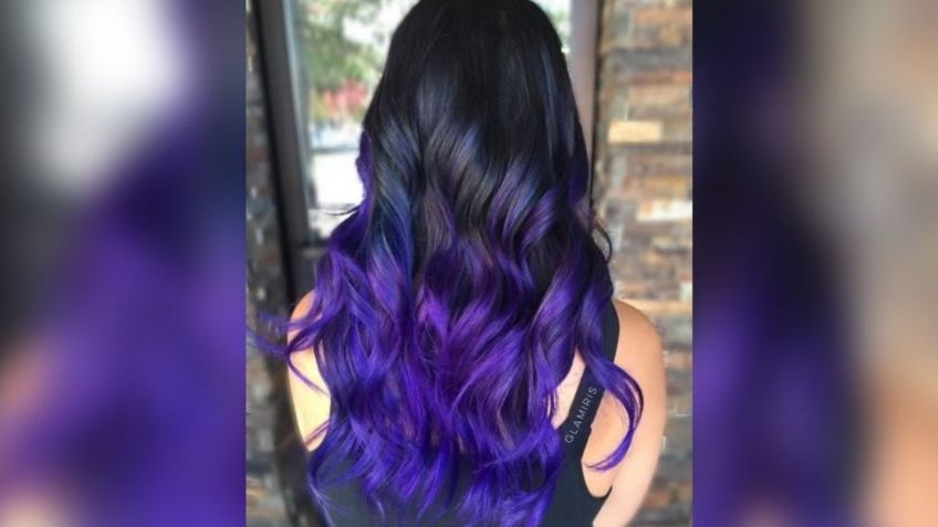 ¿Cómo pintar las puntas de mi cabello de color morado para unirme a la marcha del 8M?