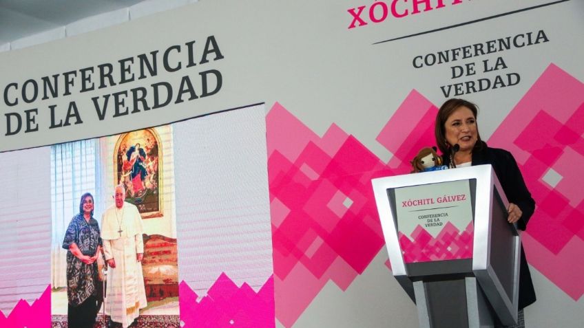 Xóchitl Gálvez: "Morena está desesperado porque estoy creciendo en las encuestas"