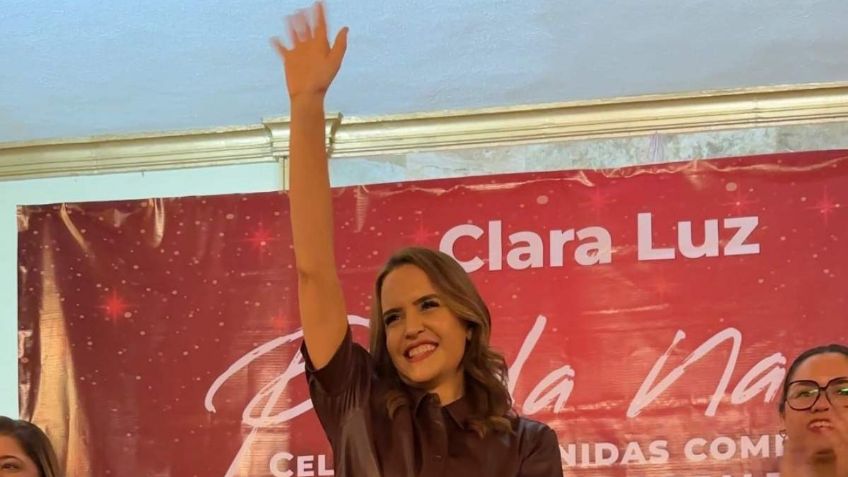 Clara Luz va por una curul en la Cámara de Diputados, pese a ganar la encuesta al Senado