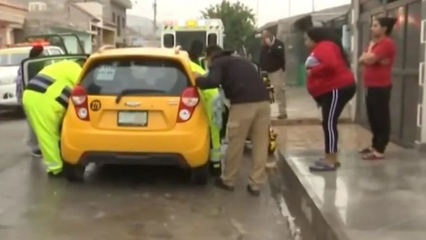 Karen dio a luz en un taxi de Torreón y el chofer enfurece "Que me laven el carro"