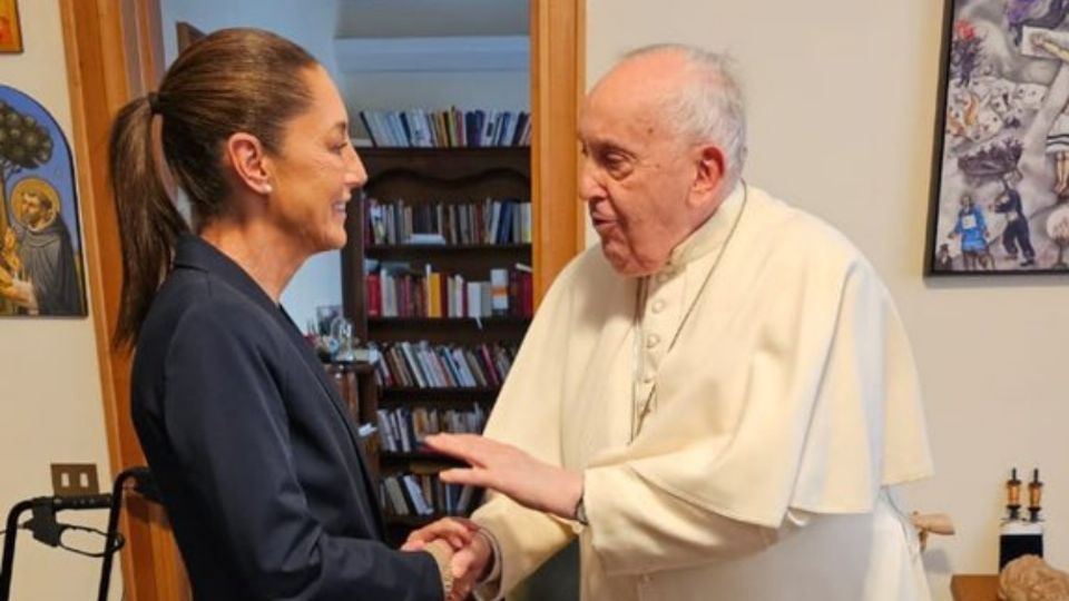 Claudia Sheinbaum destacó el humanismo del Papa Francisco