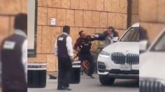 VIDEO: Sujeto agrede a policía en Polanco por conflicto vial