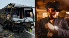 VIDEO: Músicos de Gerardo Ortiz tienen grave accidente en carretera y se destruye su camión