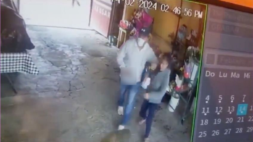 VIDEO: hombres armados amagan a cuentahabientes y les roban 600 mil pesos, así operan los delincuentes