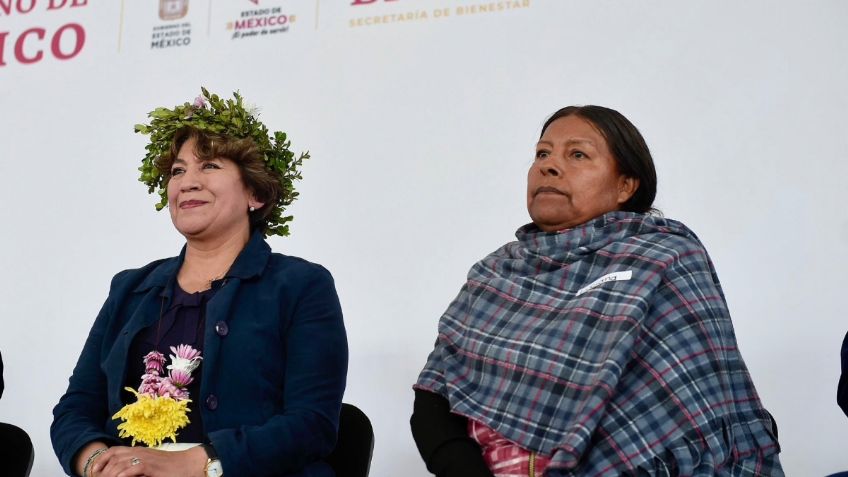 Delfina Gómez entrega pensión a los adultos mayores: “No olvido a Texcoco; mi corazón está aquí"