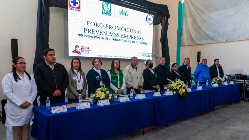 Cooperativa La Cruz Azul participó en los foros organizados por el IMSS Hidalgo