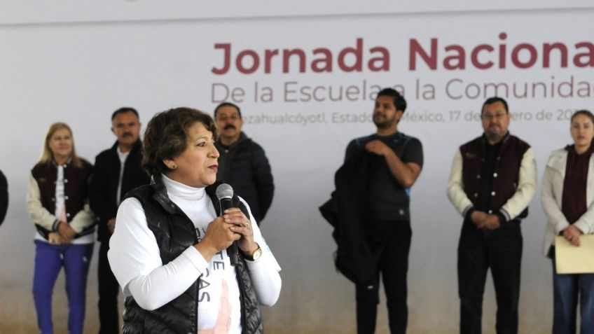 Delfina Gómez hace un llamado a las autoridades, comunidad escolar y familia para abrazar la lucha contra las adicciones