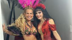 Maribel Guardia y Niurka posan juntas para protagonizar el reencuentro de las "Aventureras" más bellas