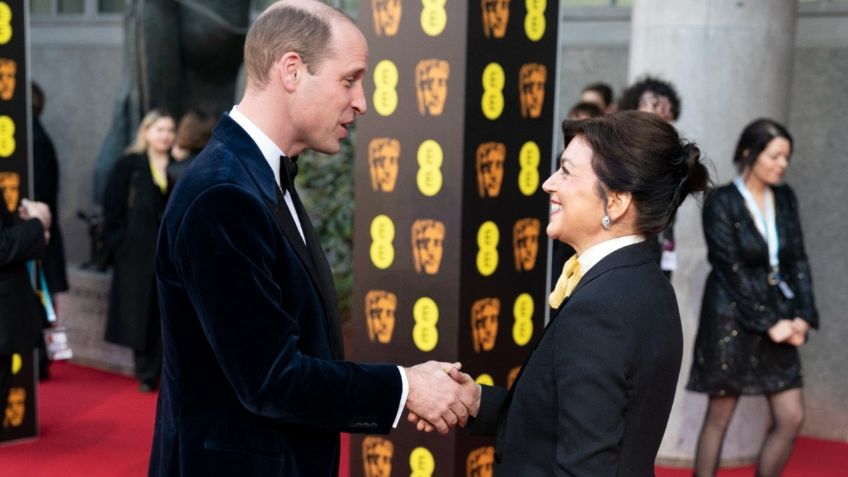 El príncipe William llega a la ceremonia de los Premios BAFTA 2024 sin Kate Middleton