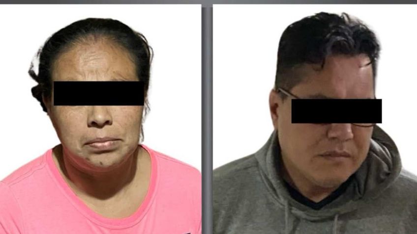 La Fiscalía del Edomex detiene a un hombre y una mujer por presunta trata de menores