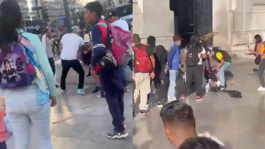 Golpean a sujeto en plena explanada de Bellas Artes, ya investiga la SSC