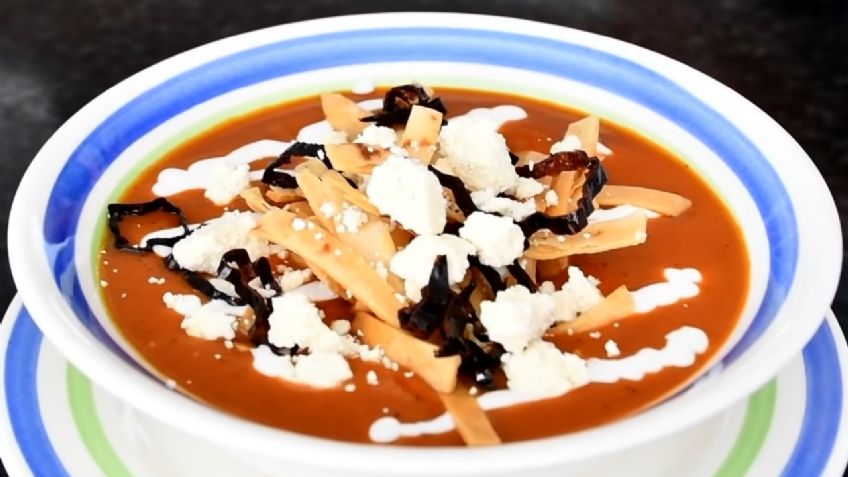 Sopa Tarasca, el platillo sin carne roja que puedes preparar esta cuaresma con solo 85 pesos