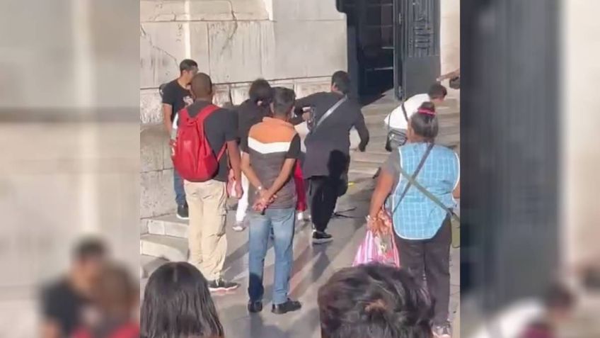 Hombre que participó en la golpiza a un ambulante en Bellas Artes cuenta su versión: “Que nunca le pase lo mismo”