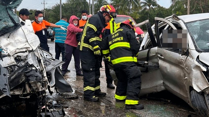 ¿Quiénes son los cinco extranjeros que fallecieron en el fuerte accidente automovilístico en Puerto Aventuras-Tulum?