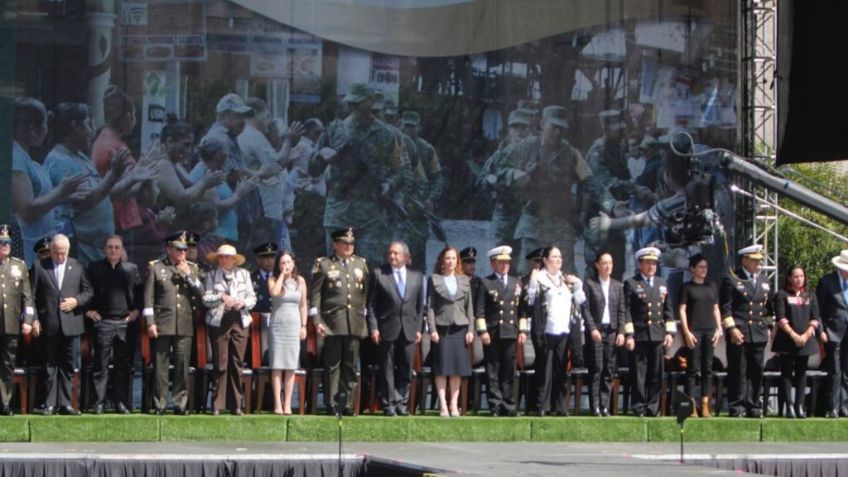 Claudia Sheinbaum conmemora el Día del Ejército Mexicano