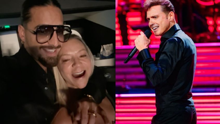 Maluma sorprende a su mamá y le cumple el sueño de ir al concierto de Luis Miguel