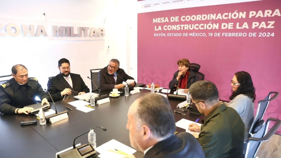 Hoy se realizó la Mesa de Coordinación para la Construcción de la Paz